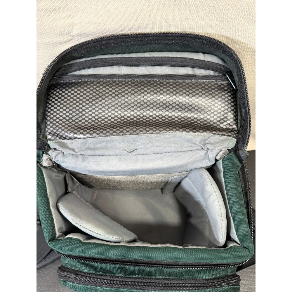 Lowepro Nova 1 Camera Bag‎ Unisex Small Green Vintage Sturdy Canvas Shoulder Bag